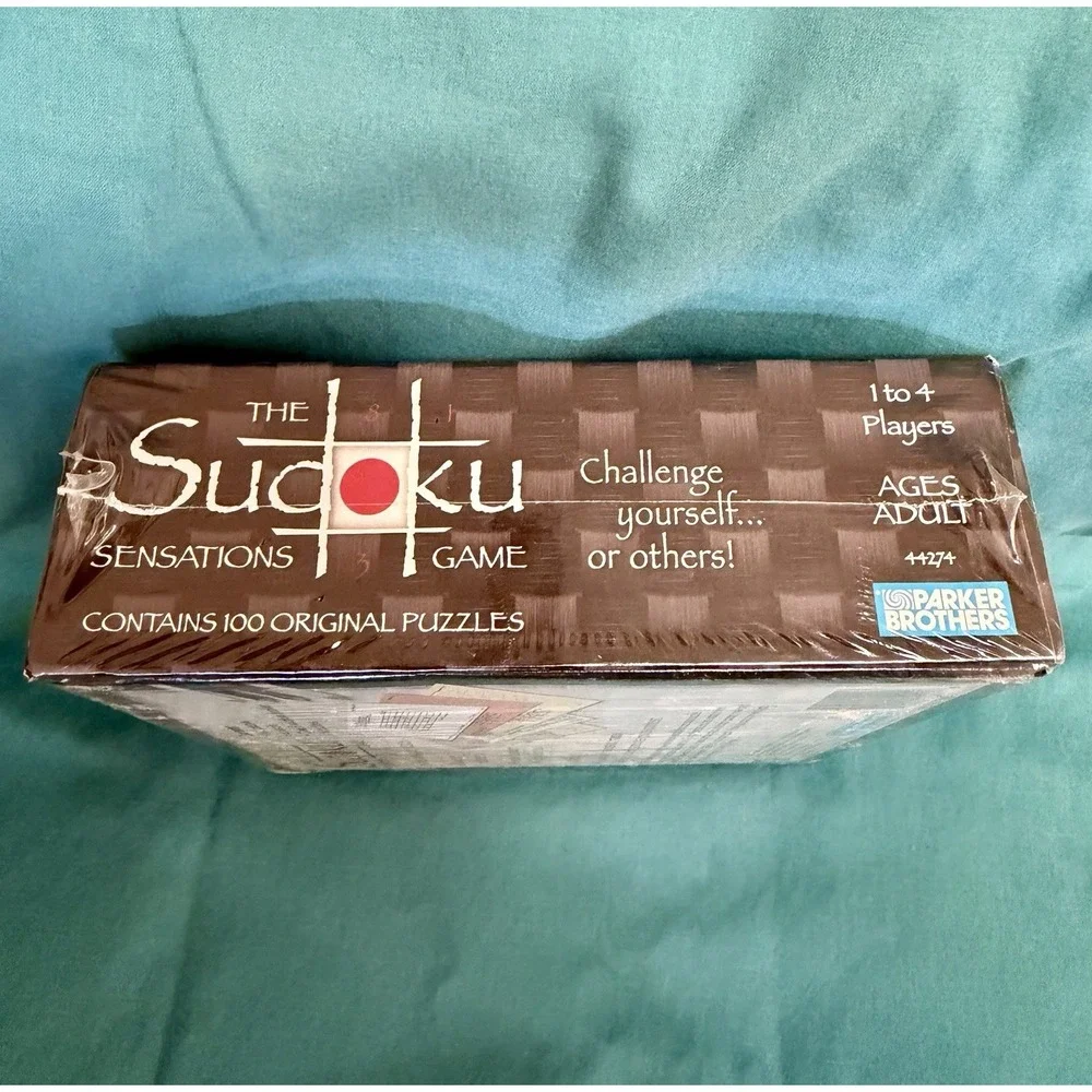 Sudoku Sensations‎ Game Parker Bros 2005 New In Wrap 100 Puzzles